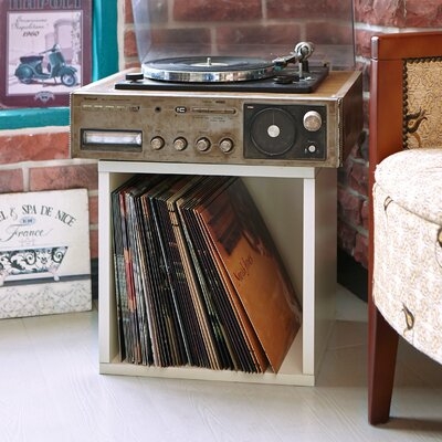 Bellwood Record Album Stackable Cube Multimedia Storage - Image 0