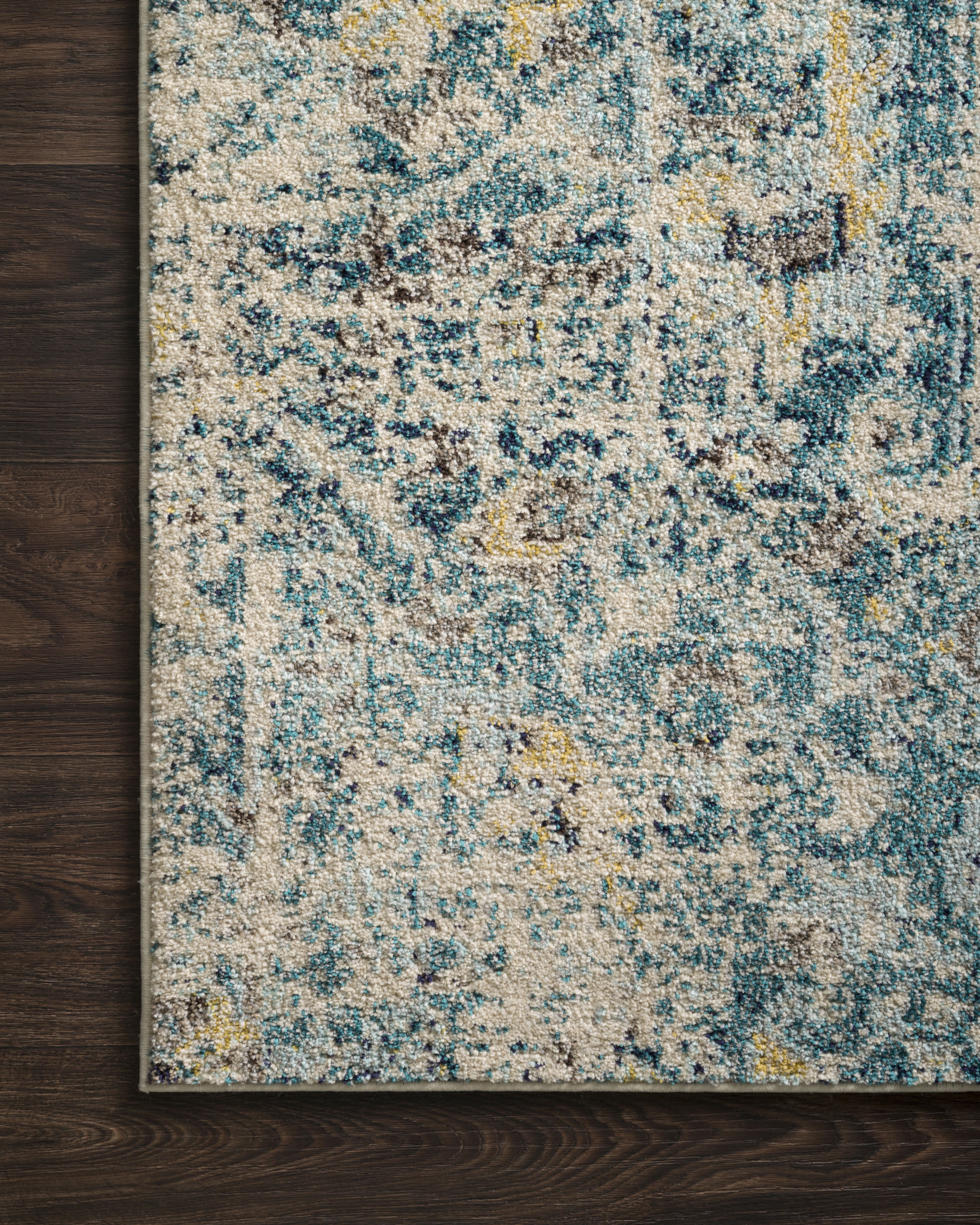 Nadia NN-07 Aqua / Navy 2'-2" x 12' - Image 2