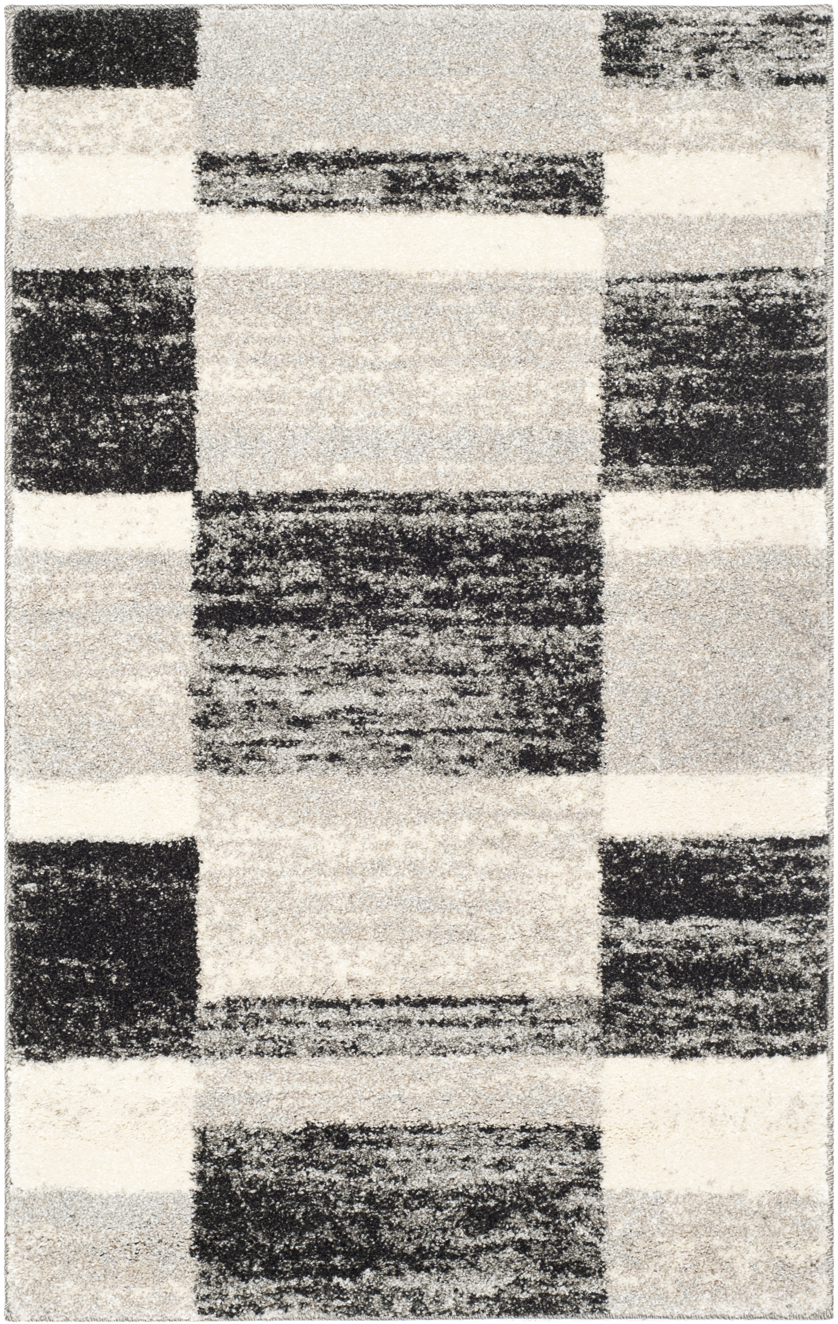 Arlo Home Woven Area Rug, RET2692-9079, Black/Light Grey,  2' 6" X 4' - Image 0