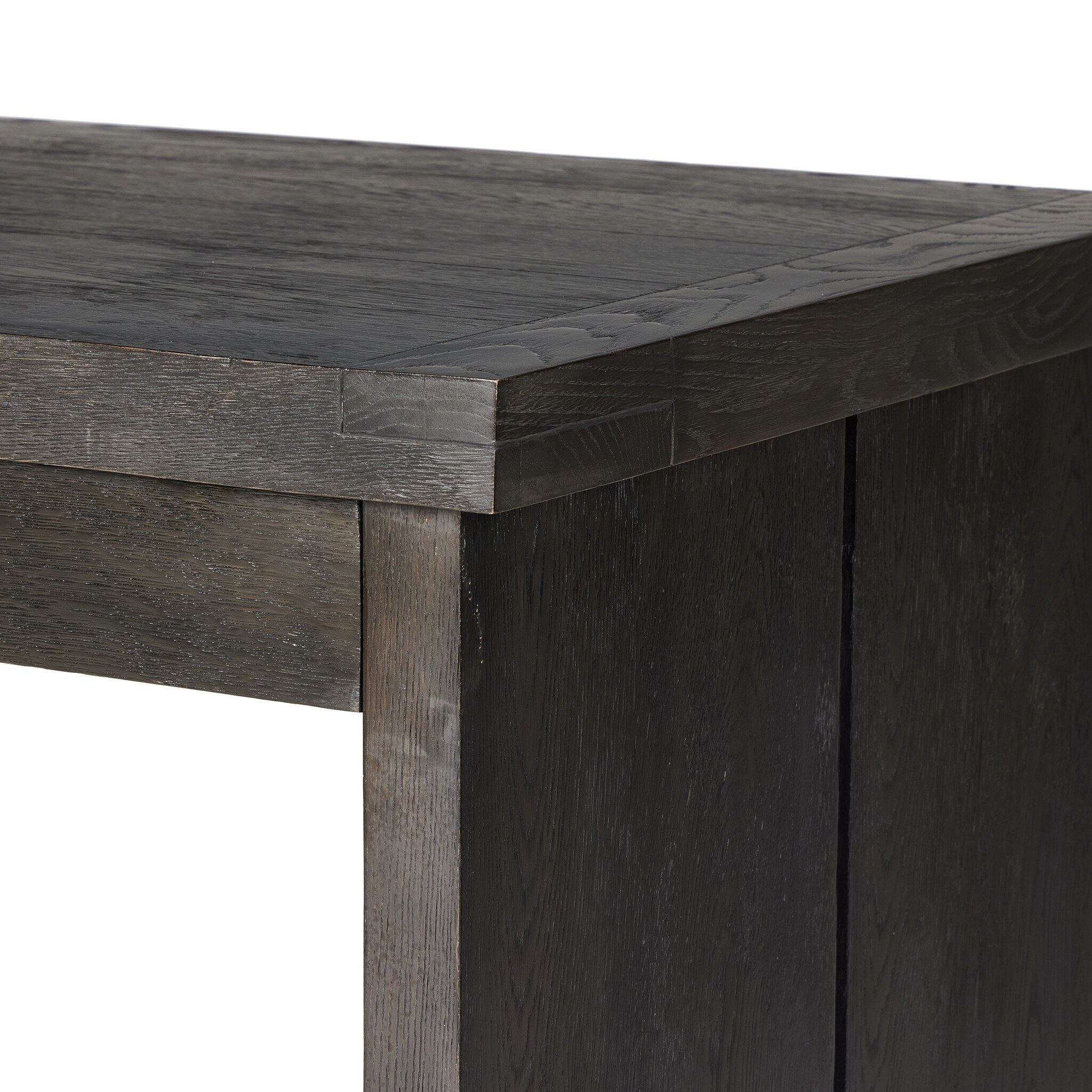 Warby Desk - Worn Black Veneer - Image 13