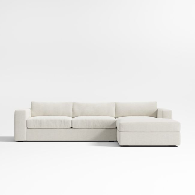 Oceanside Deep 2-Piece Chaise Sectional Sofa - Image 0