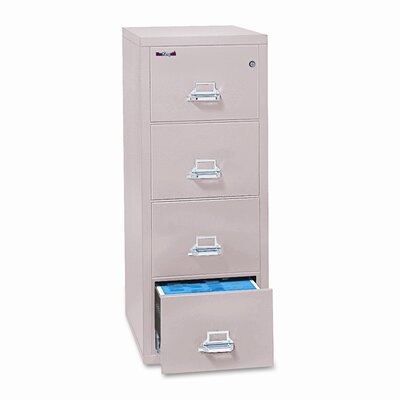FireKing® Insulated 4-Drawer Vertical Filing Cabinet - Image 0