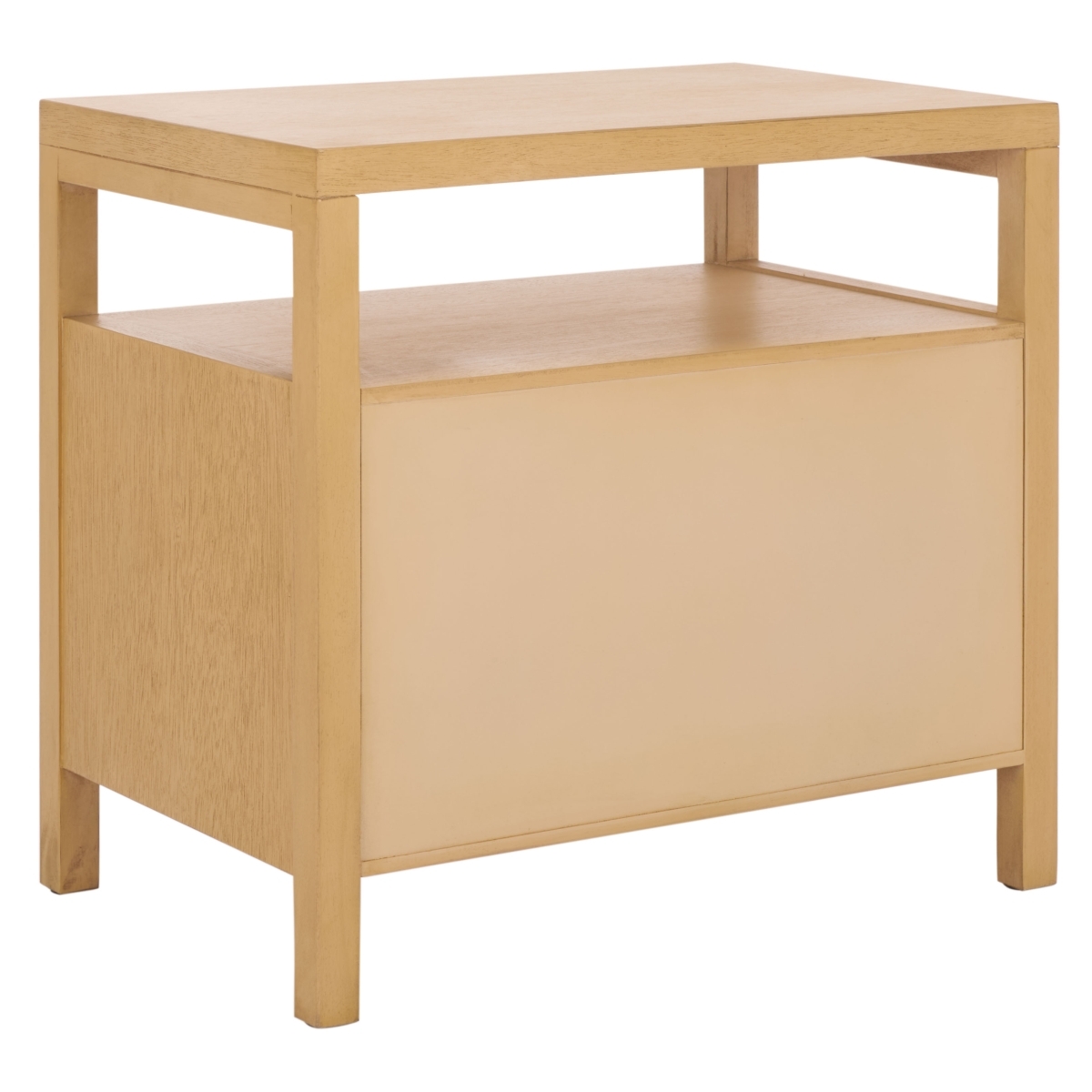 Maruba 2 Drawer 1 Shelf Nightstand - Natural - Safavieh - Image 8