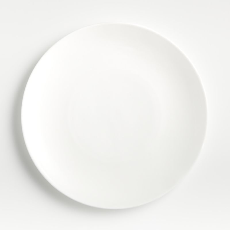Bennett White Bone China Dinner Plates, Set of 8 - Image 3