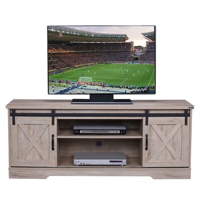 TV Stand for TVs up to 60" in , White Oak - Image 0