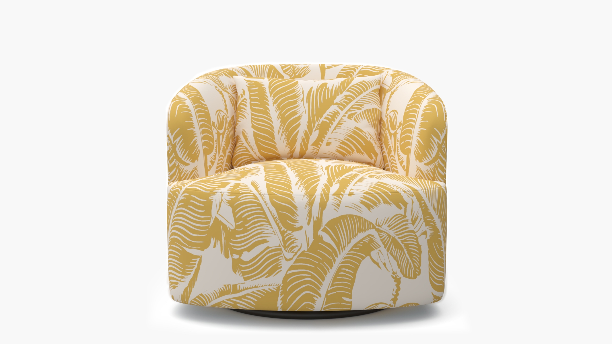 Deco Swivel Chair, Ochre Martinique® Encore - Image 0