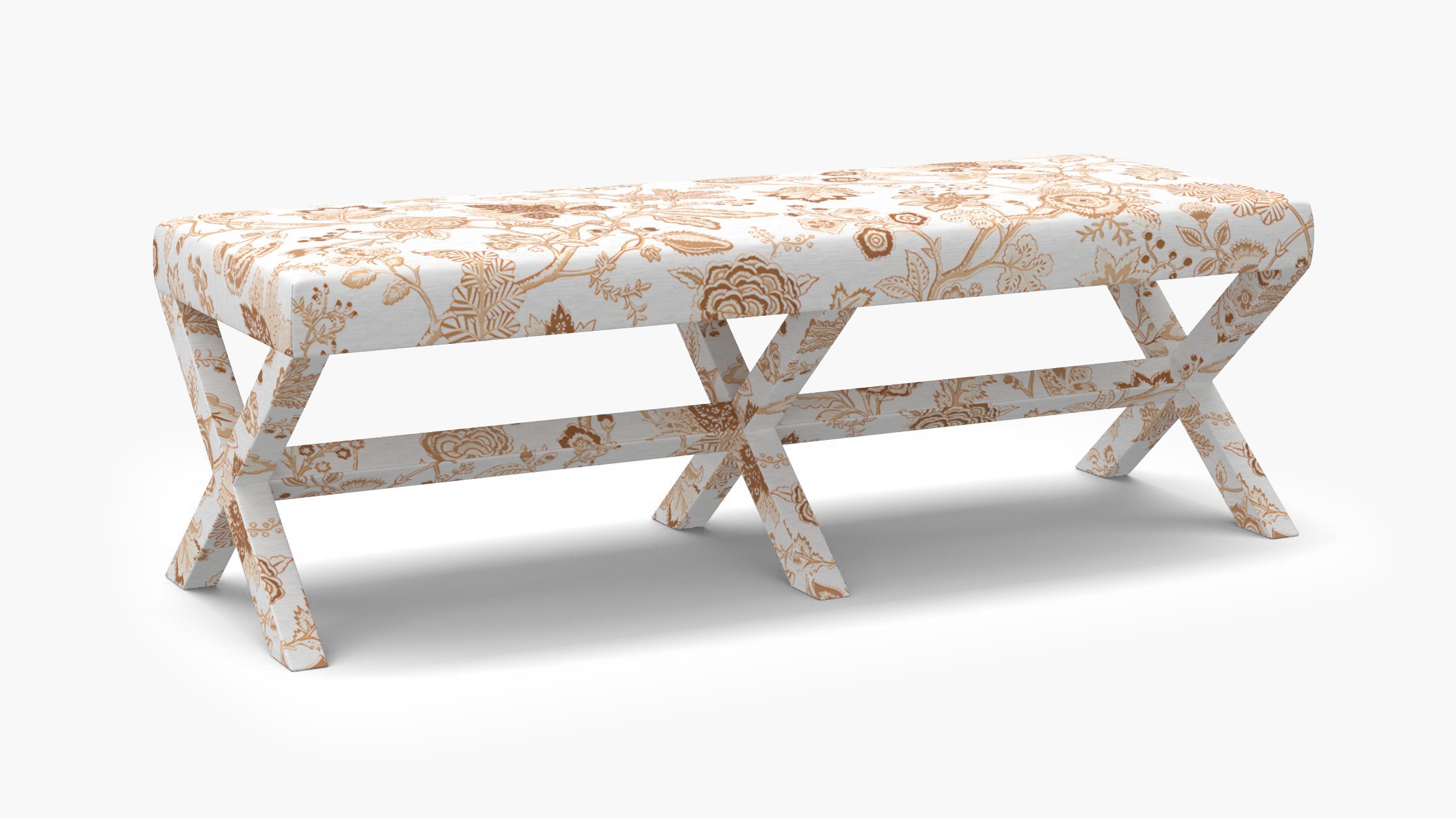 Double X Bench, Tawny La Vendee - Image 1