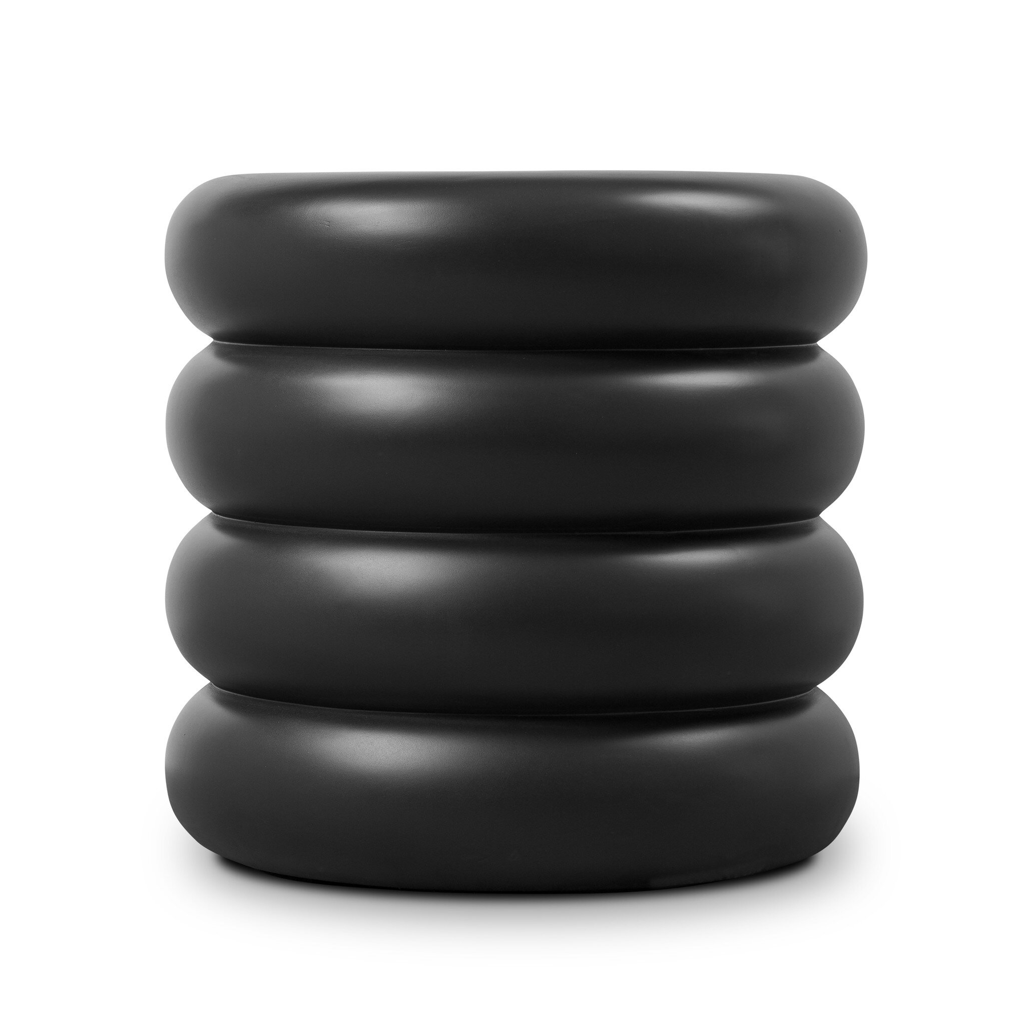 West End Table - Black Concrete - Image 2