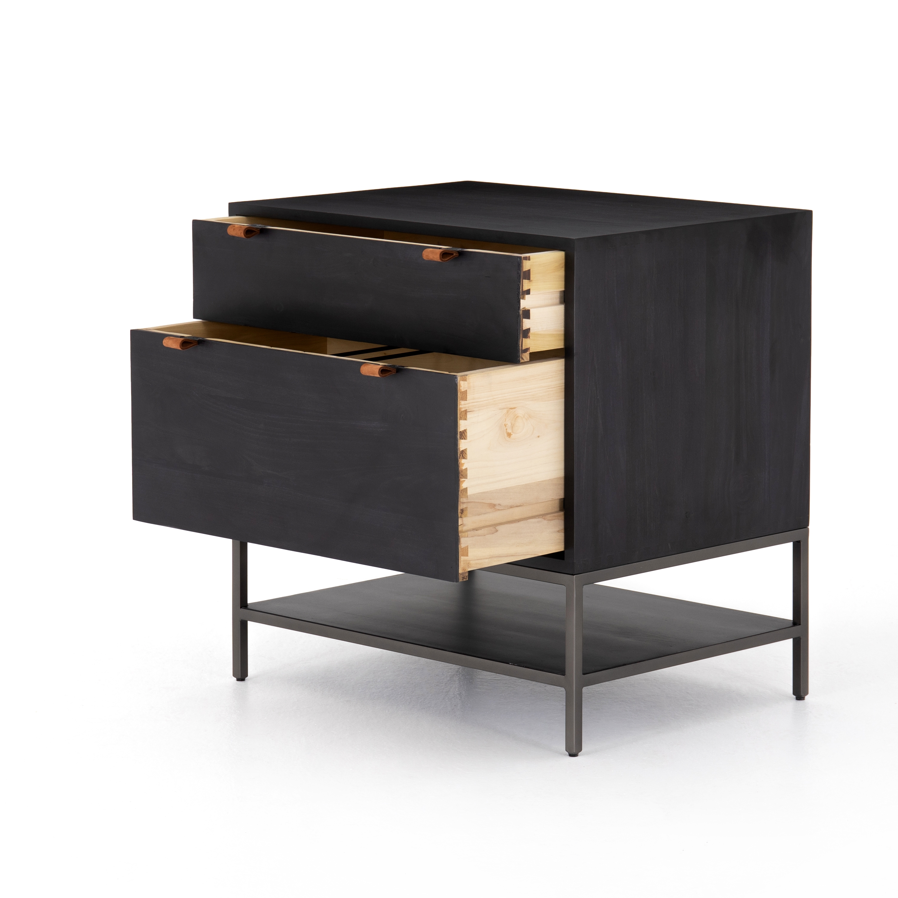 Trey Modular Filing Cabinet-Black Wash - Image 12