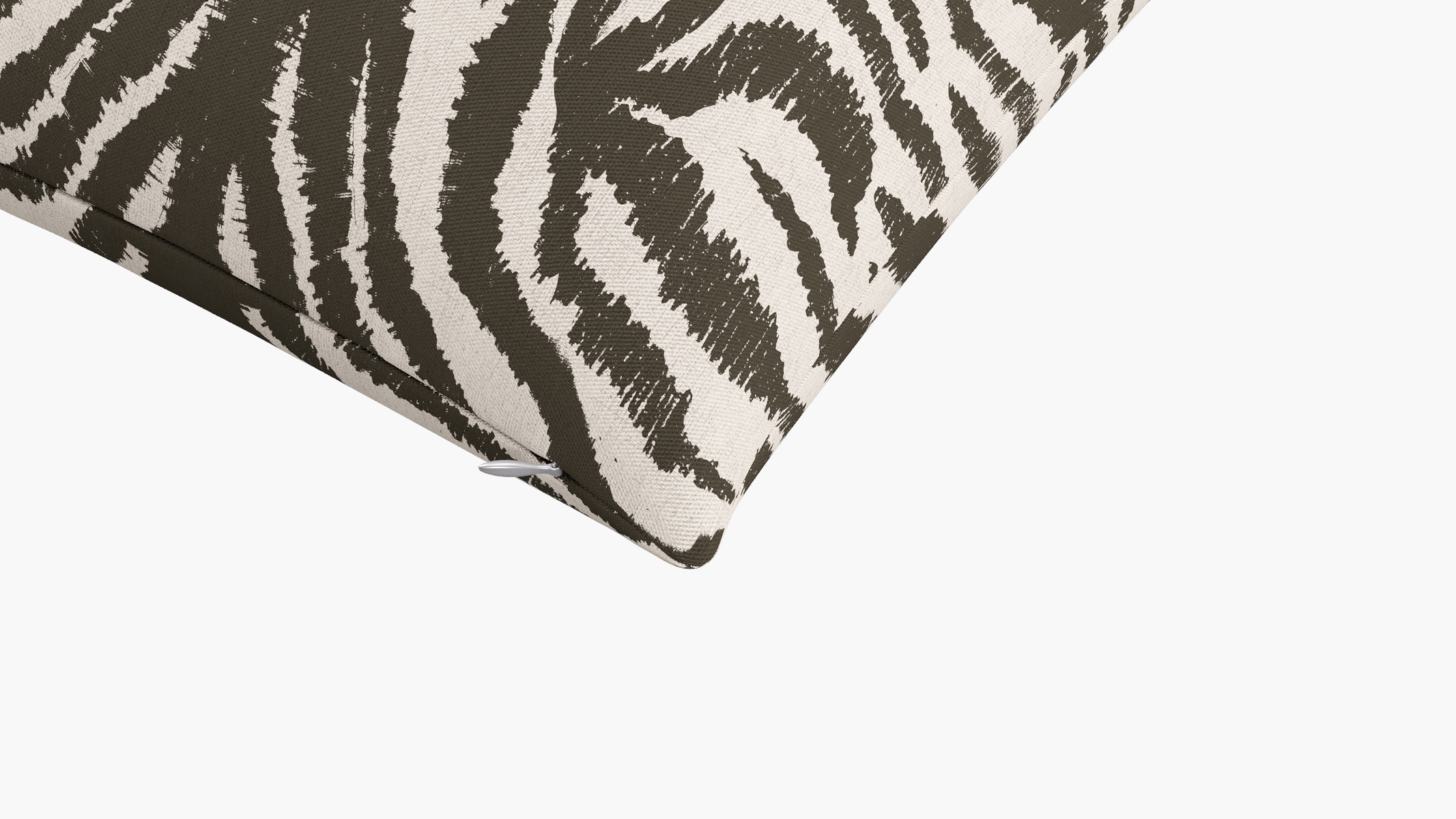 Throw Pillow 20", Zebra, 20" x 20" - Image 1