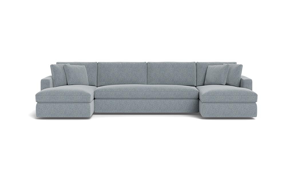 James 3-Piece 4-Seat U Chaise Sectional - Image 0