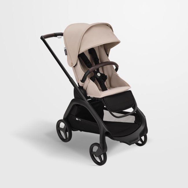Bugaboo Dragonfly Seat Complete Desert Taupe with Black Frame Baby Stroller - Image 0