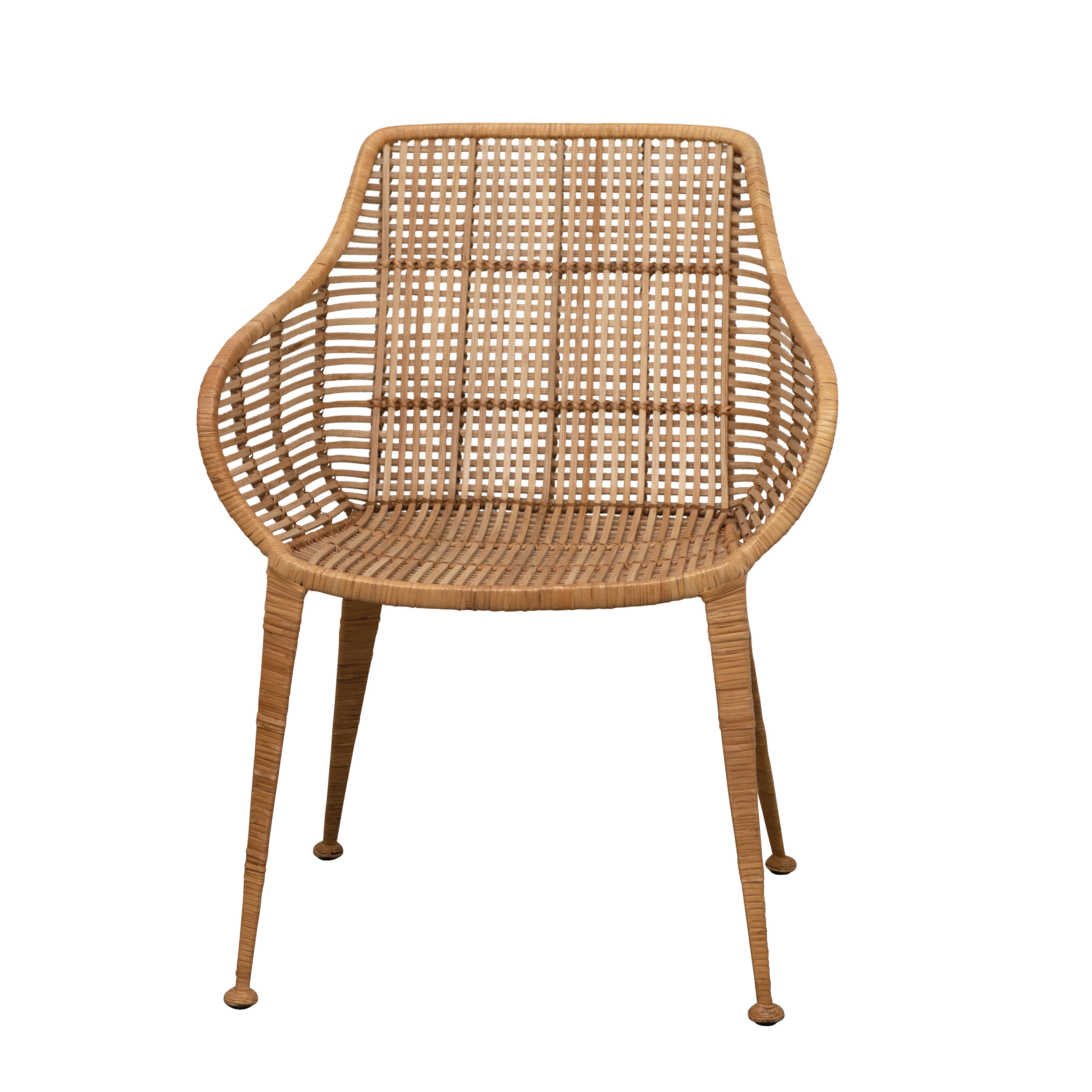 Rattan Arm Chair - Image 0