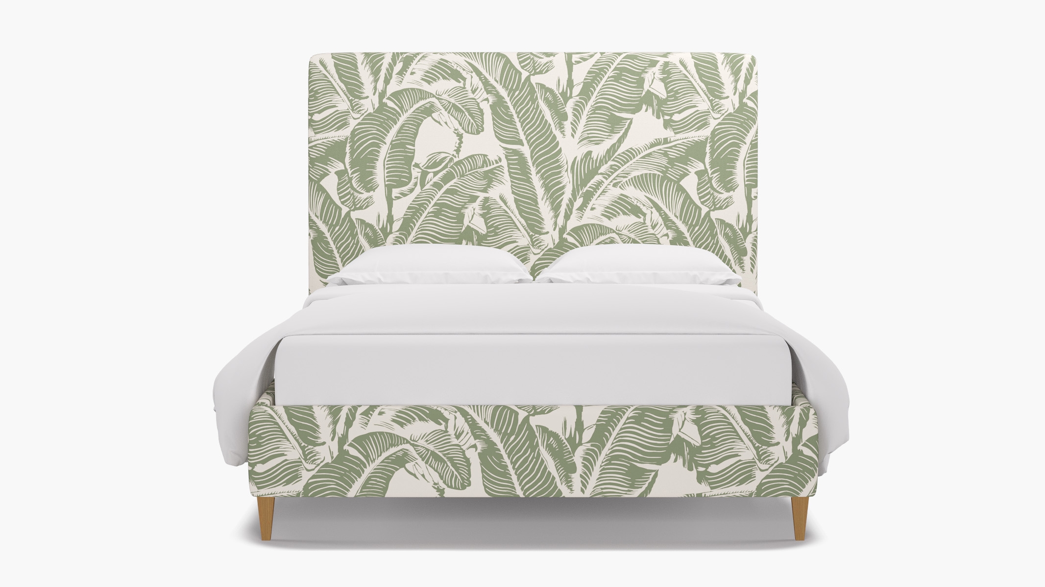 Classic Bed, Sage Martinique® Encore, Natural Square Tapered Leg, Queen - Image 0