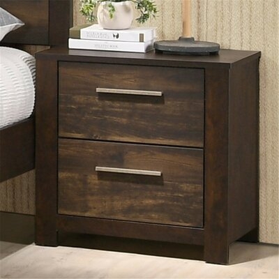 Margery 2 - Drawer Nightstand in Brown - Image 0