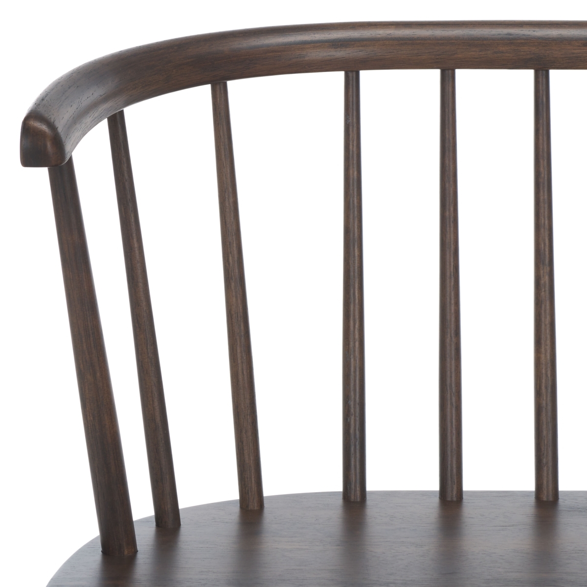 Blanchard Spindle Bench - Dark Walnut - Image 2