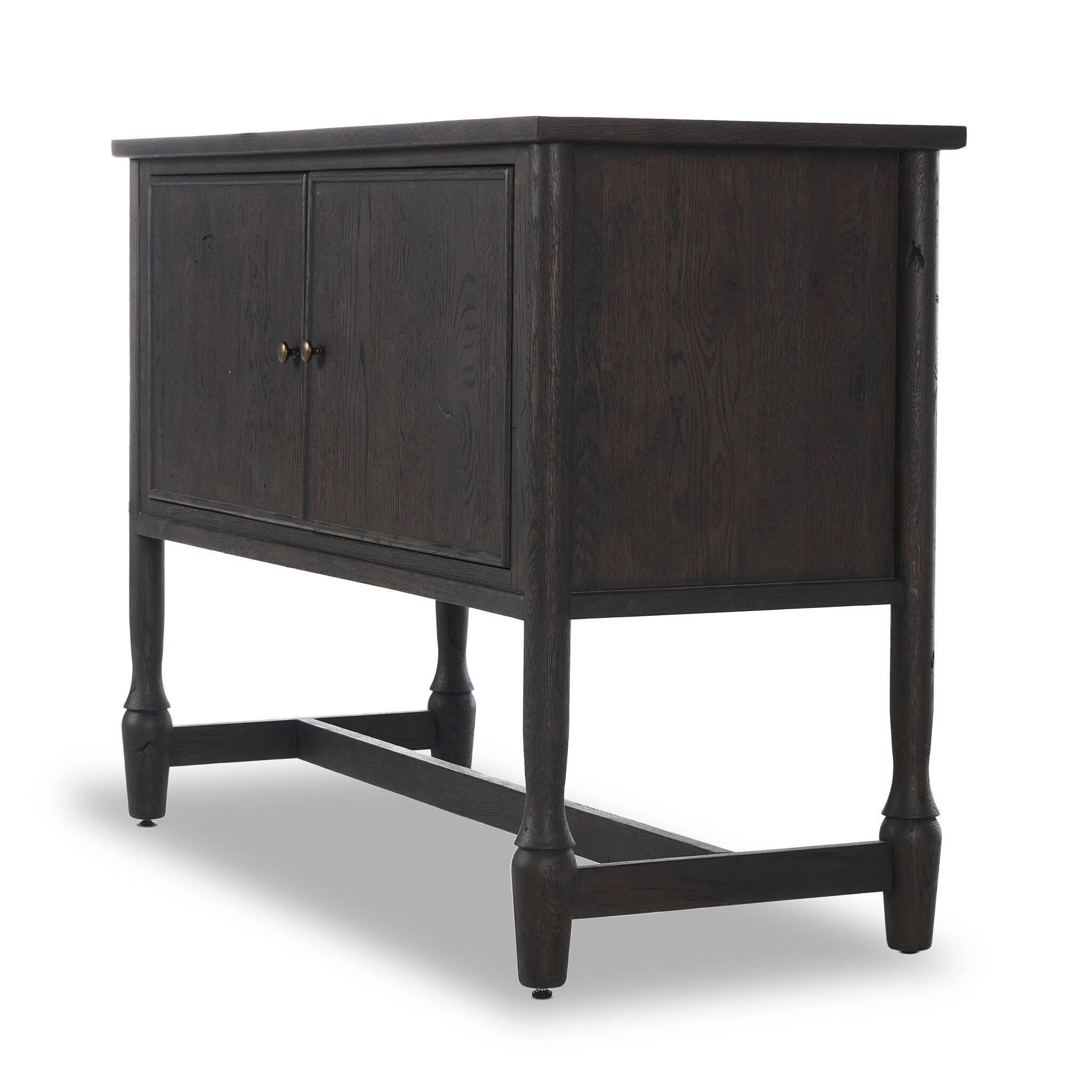 Bari Sideboard 46" - Cracked Smoked Black Veneer by Amber Lewis x Four Hands - Image 10