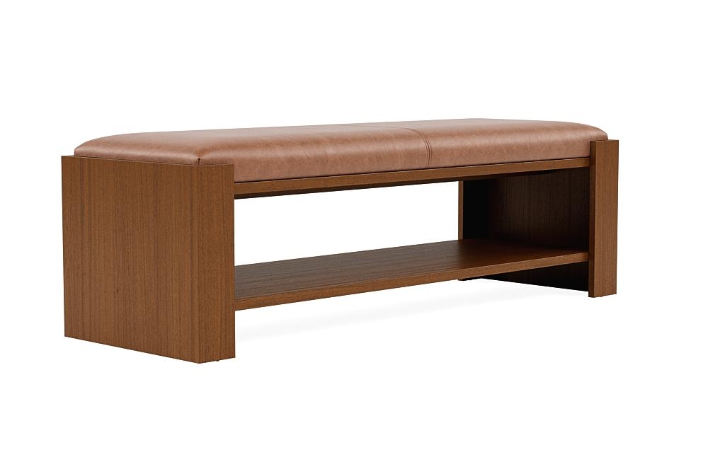 Reeve Leather Bench - Image 1