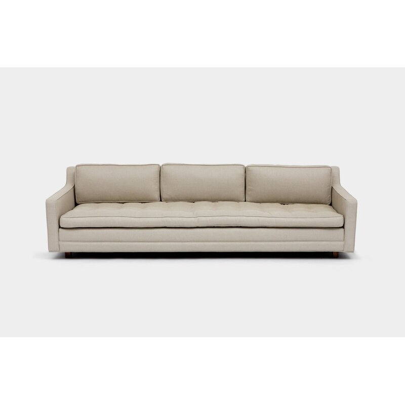 ARTLESS 94"" Square Arm Sofa with Reversible Cushions - Image 0