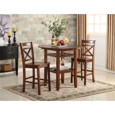2 - Person Counter Height Drop Leaf Dining Set - Image 0