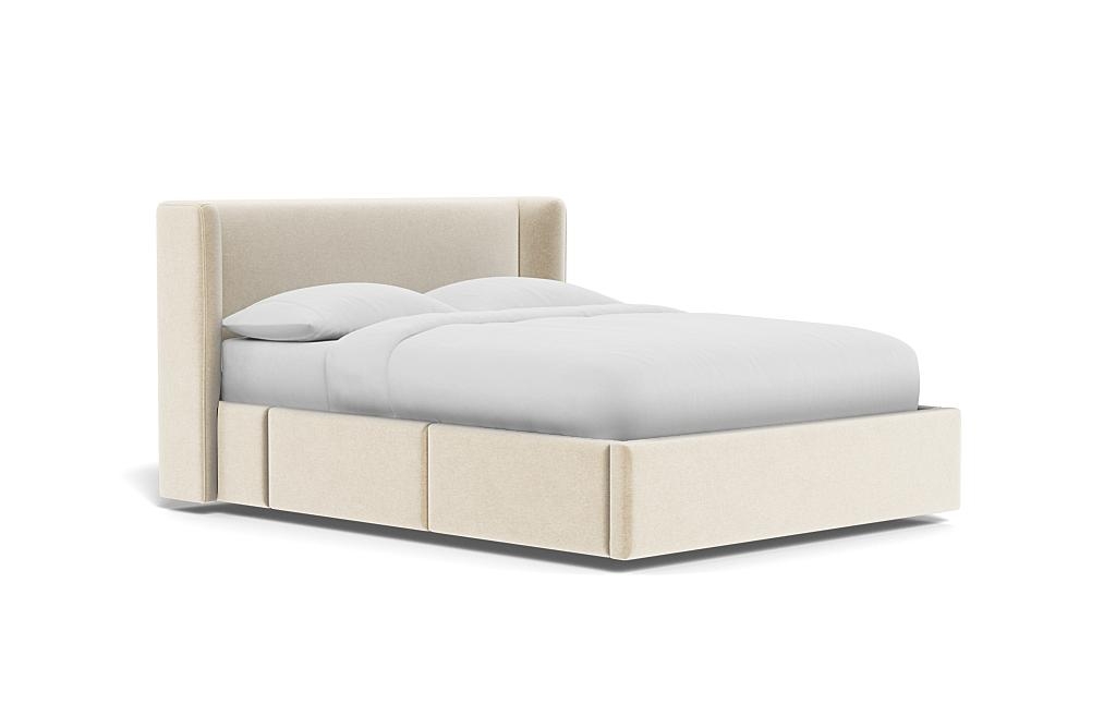 Graham Upholstered Bed with Storage Option - Image 1