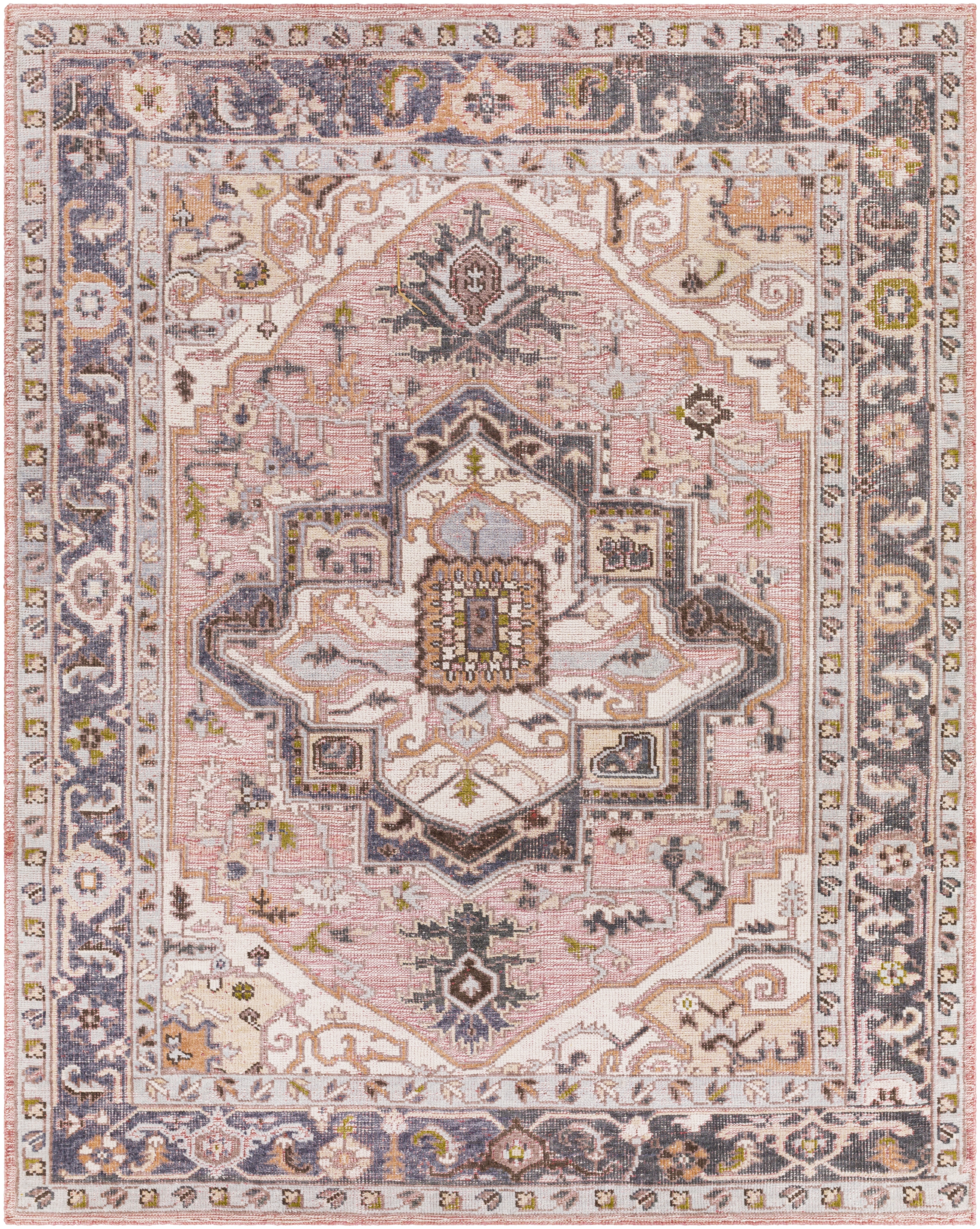 Revere Beige Indoor 10' x 14' Handmade Rug - Image 0