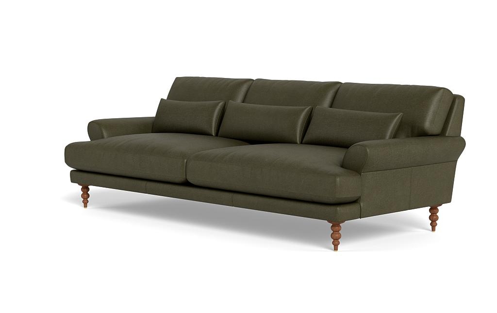 Maxwell Leather Sofa by Apartment Therapy - Image 2