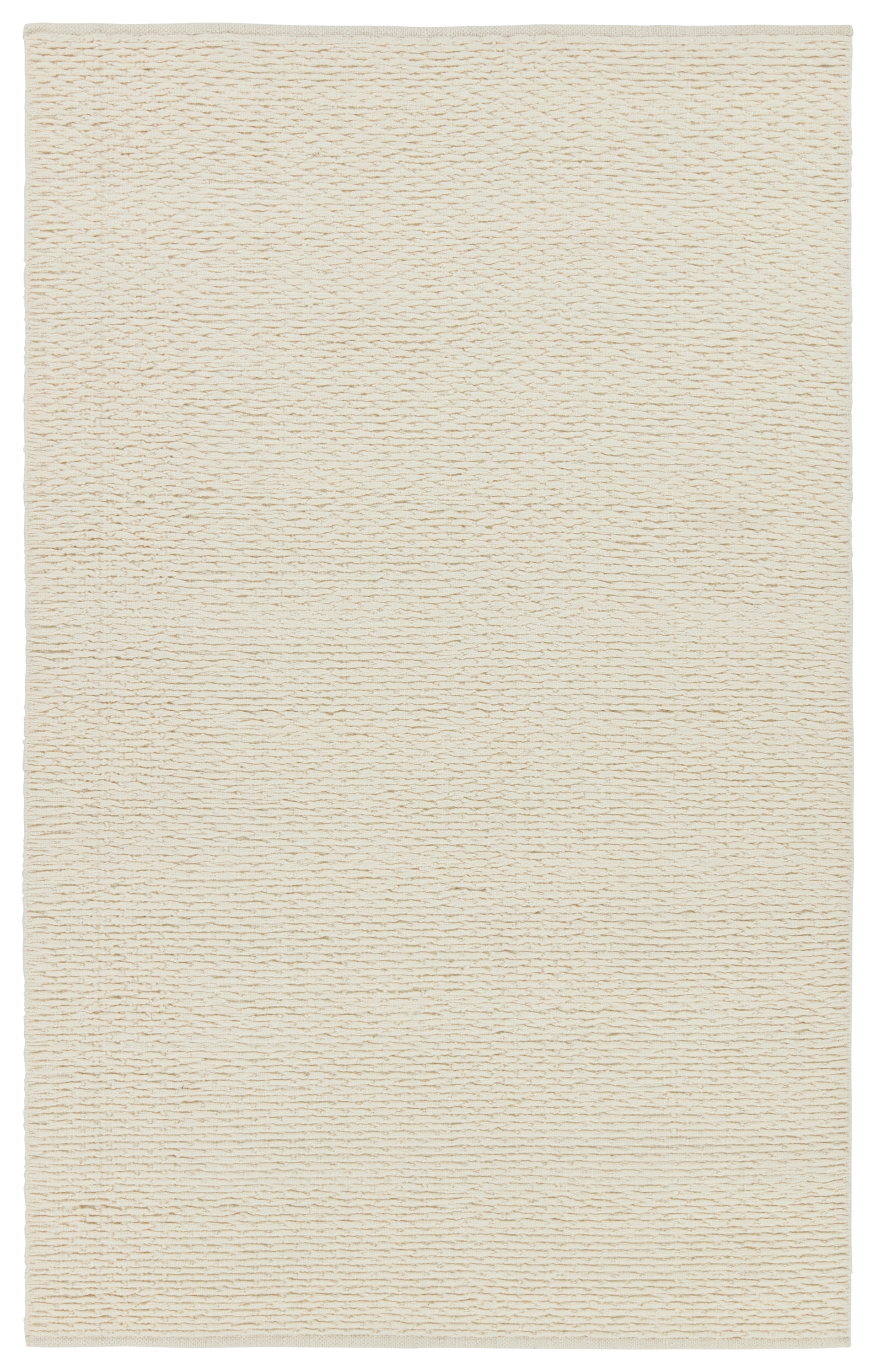 Windcroft Handmade Solid Cream Area Rug (8'X10') - Image 0