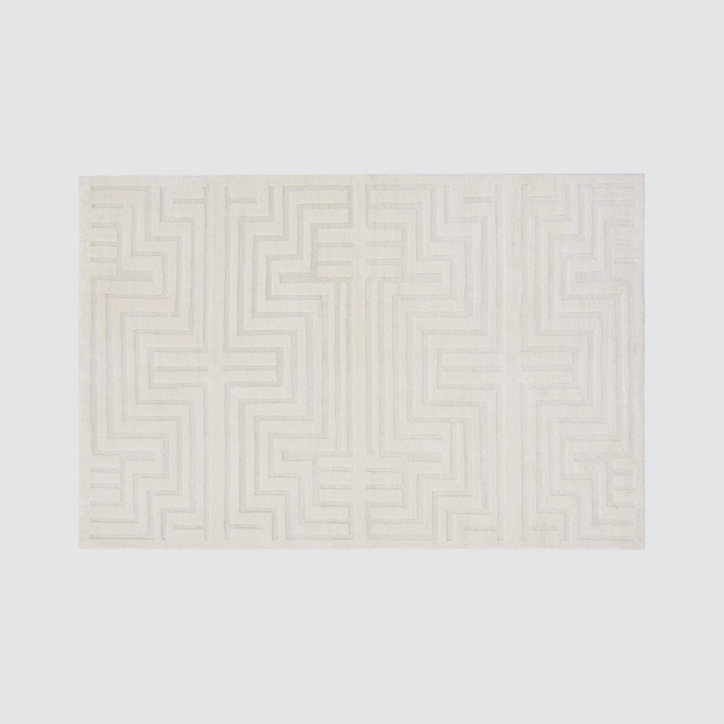 The Citizenry Tarla Hand-Knotted Area Rug | 9' x 12' | Ecru - Image 9