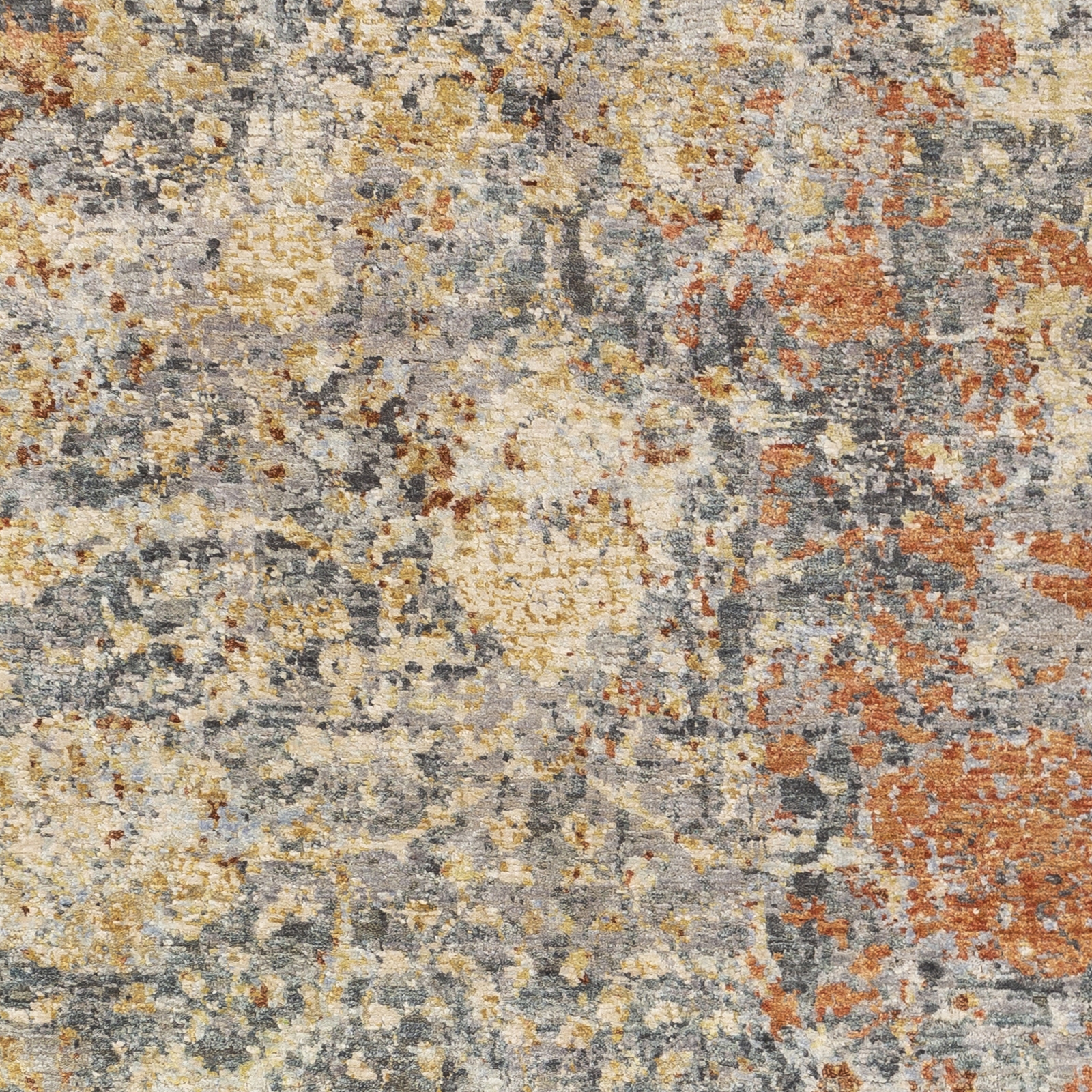 Govandi Orange Indoor 9' x 13' Handmade Rug - Image 1