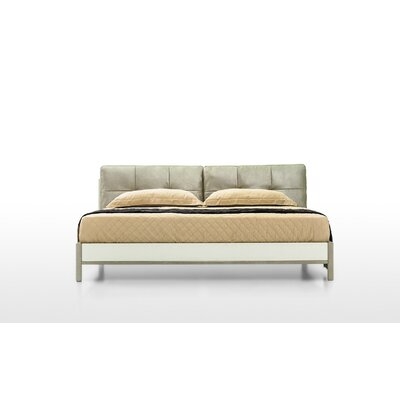 Queen Upholstered Platform Bed - Image 0