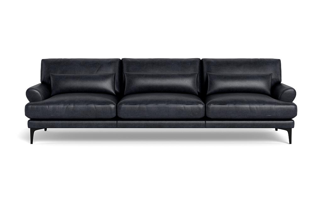 Maxwell Leather 3-Seat Sofa by Apartment Therapy - Image 0