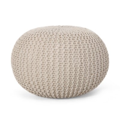Giraldo Mabery Knitted Pouf - Image 0