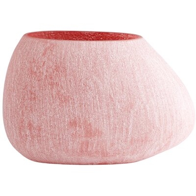 Sands Pink Glass Table Vase - Image 0