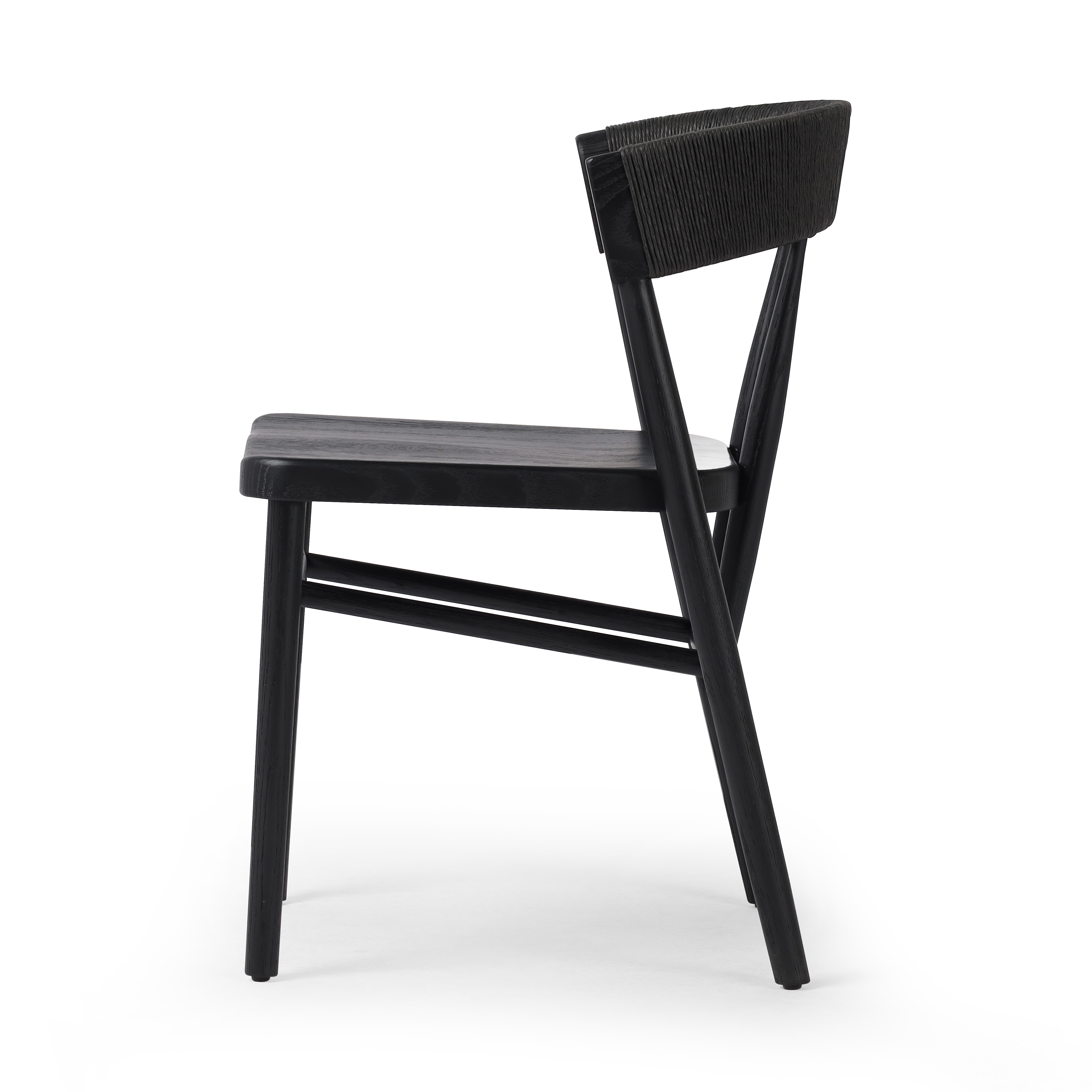 Buxton Dining Chair-Black Oak - Image 4