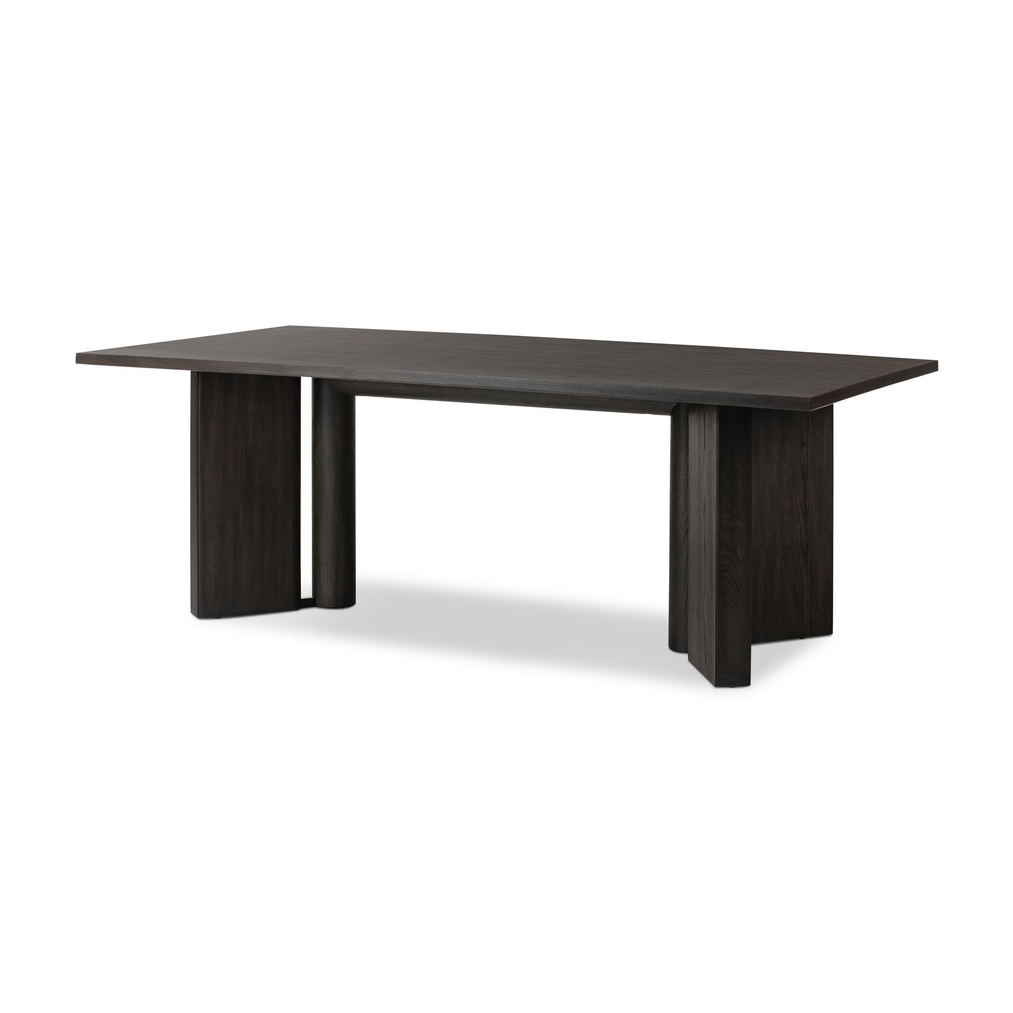 Huxley Dining Table 84" - Smoked Black Veneer - Image 0