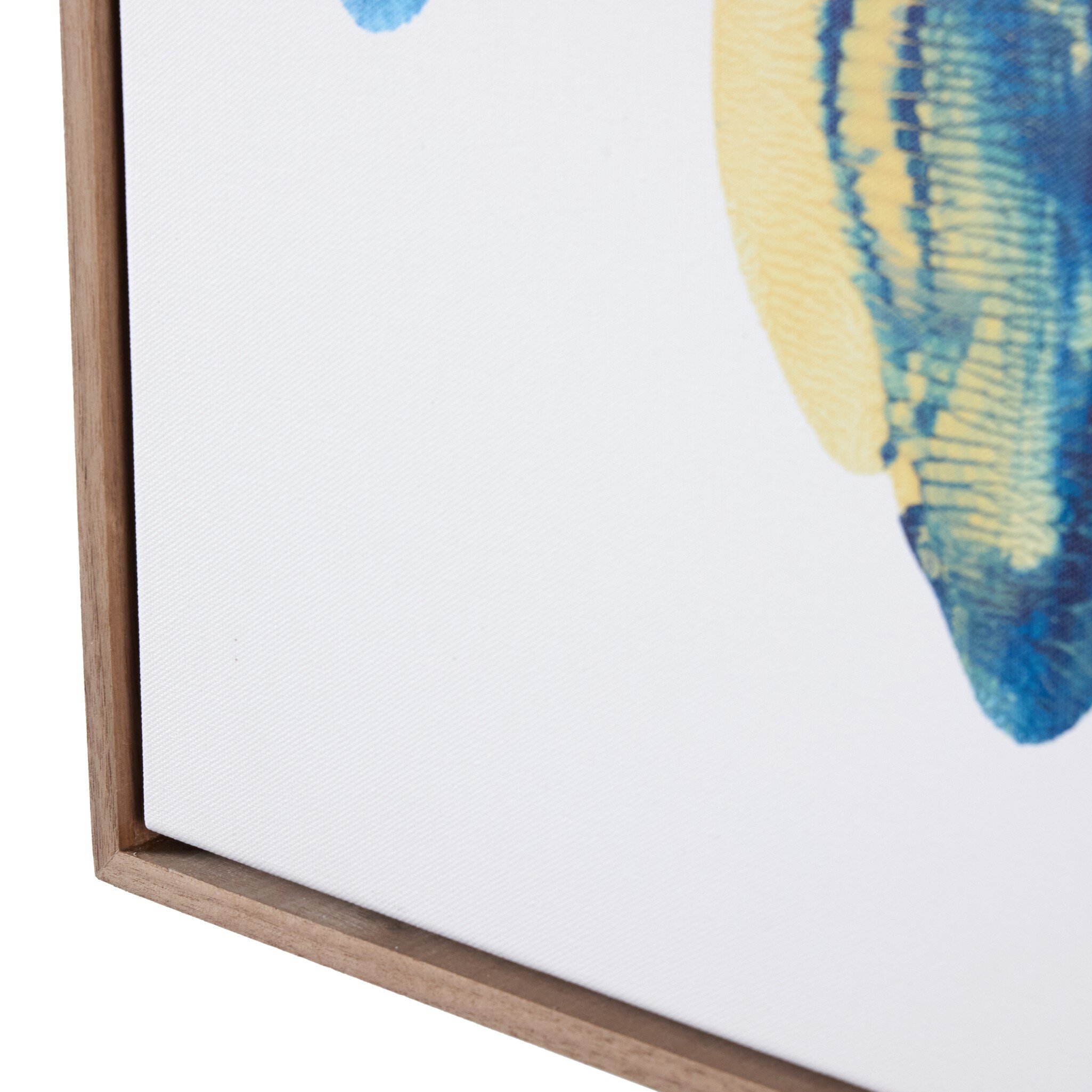 Rorschach Aura Diptych by Orfeo Quagliata - Rustic Walnut Floater - Image 2