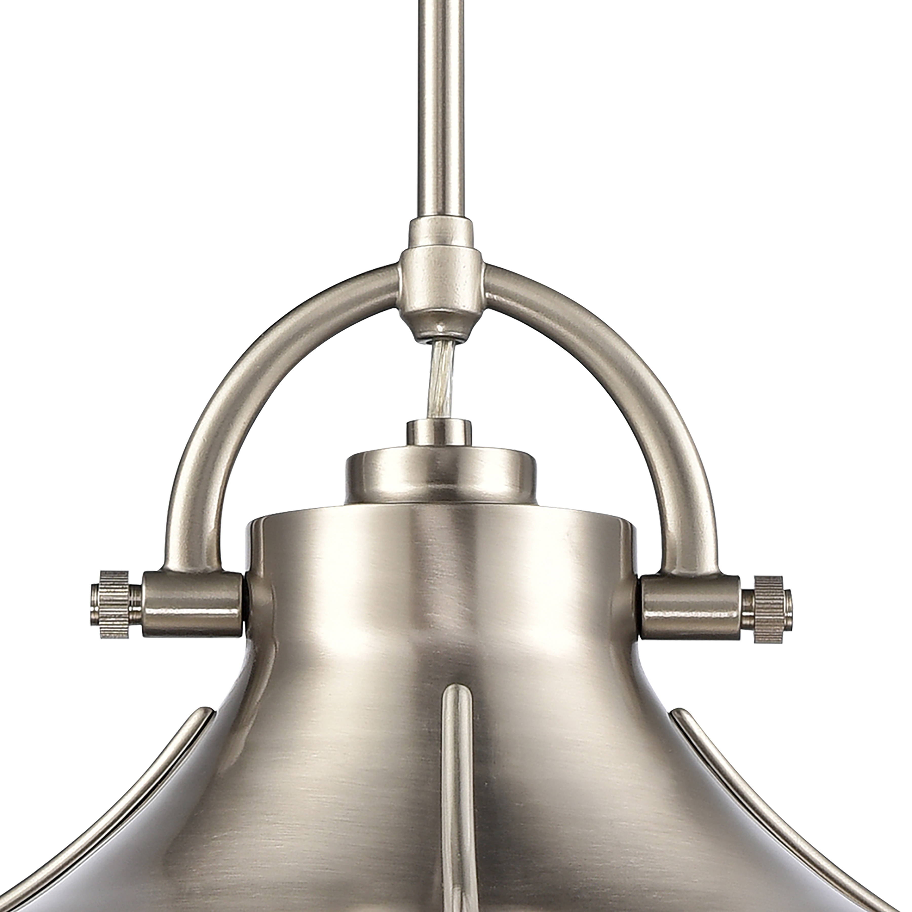 Urbanite 13'' Wide 1-Light Pendant - Satin Nickel - Image 2