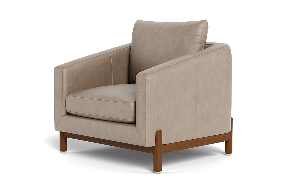 Oslo Leather Accent Chair - Image 2