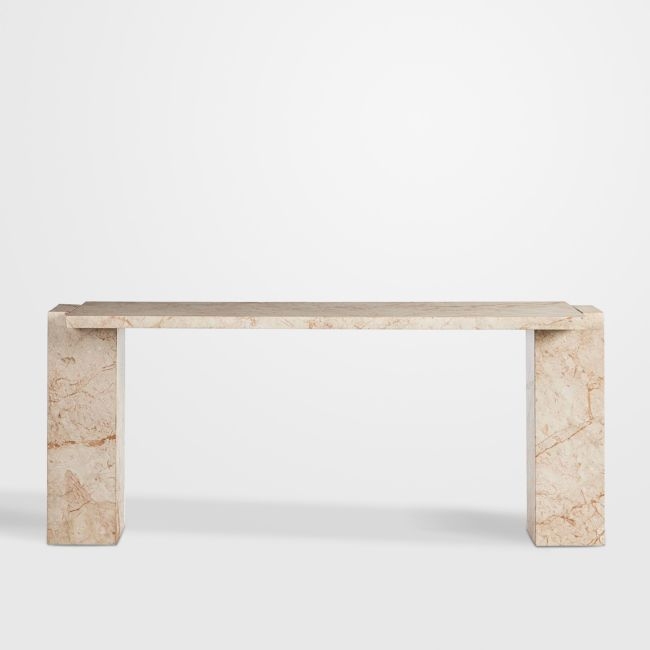 Romano 73" Marble Console Table - Image 0