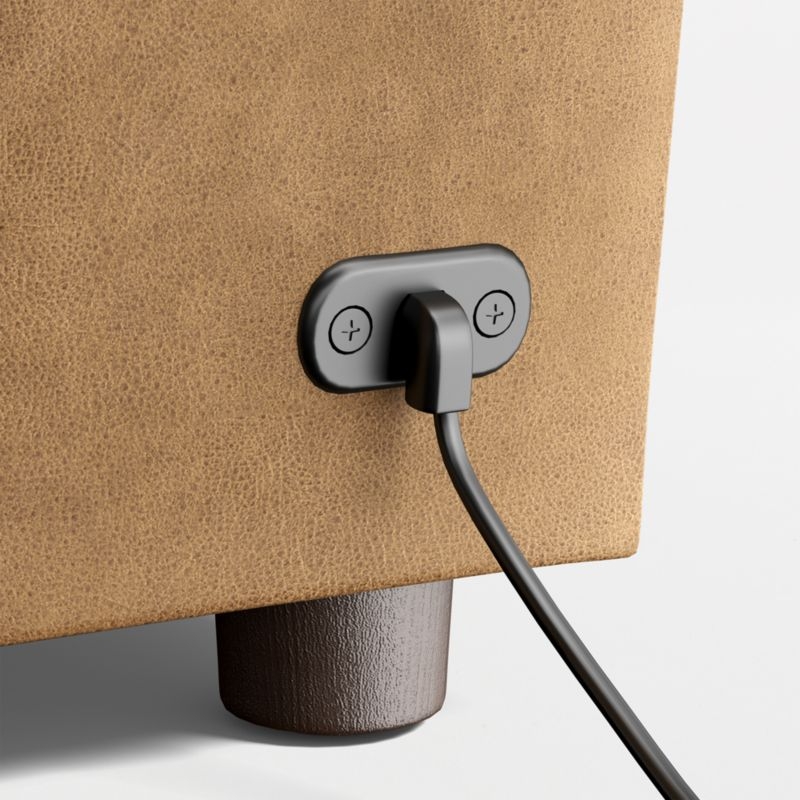 Lounge 34" Leather Power Recliner Chair - Image 5