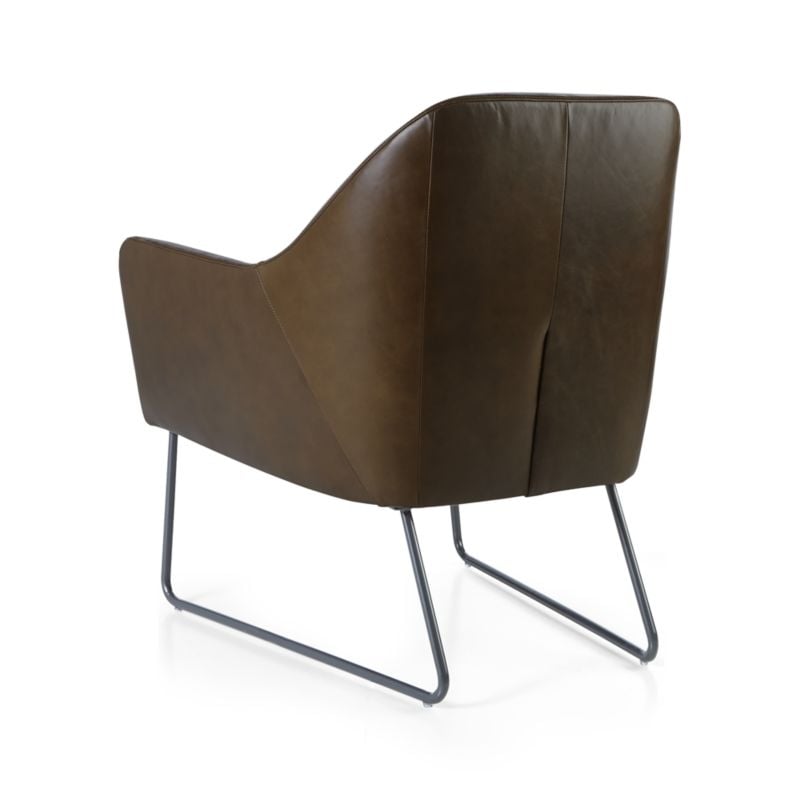 Clancy Leather Accent Chair - Image 4