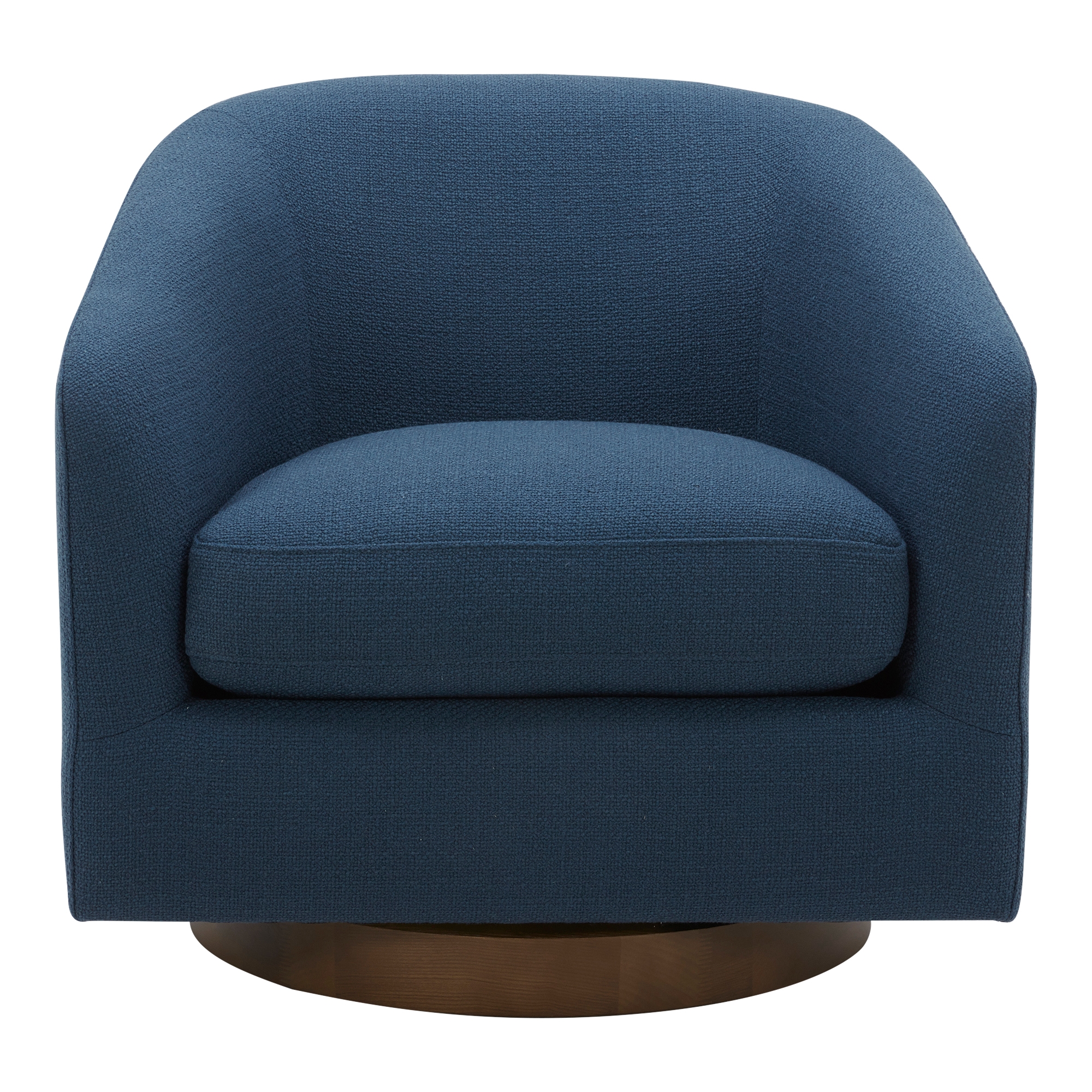 Oscy Swivel Chair Dark Atlantic Blue - Image 0