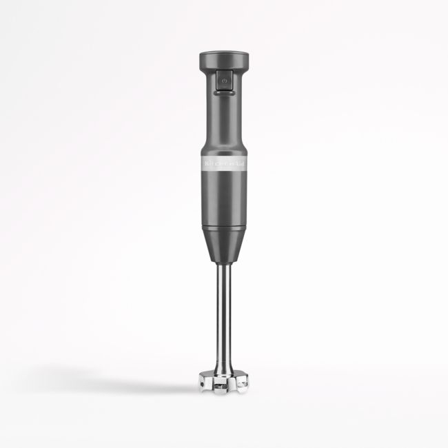 KitchenAid ® Matte Grey Variable Speed Corded Immersion Hand Blender - Image 0