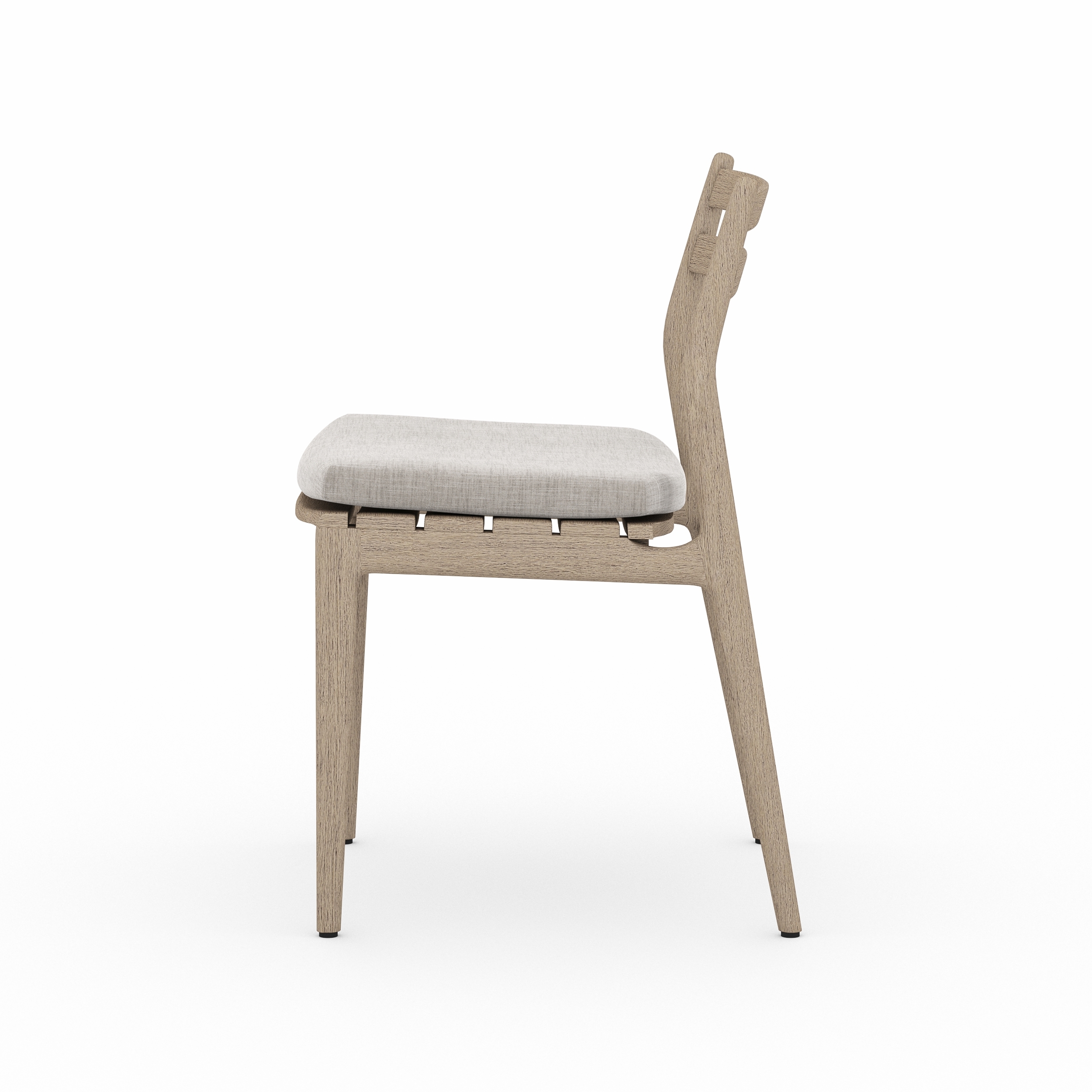 Atherton Outdoor Dining Chair-Brown/Ston - Image 3