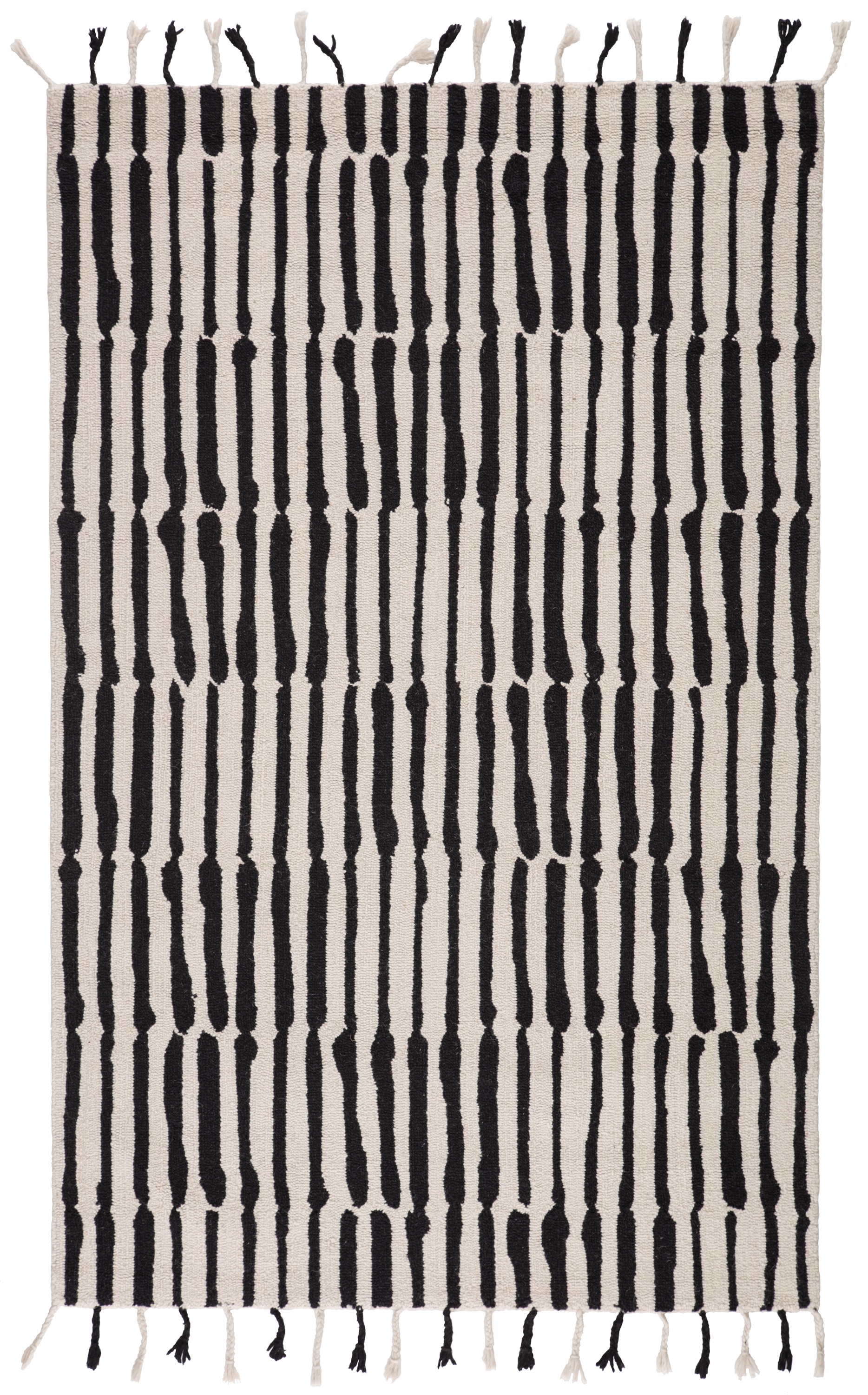 Tiana Rug, 5'x8', Black - Image 0
