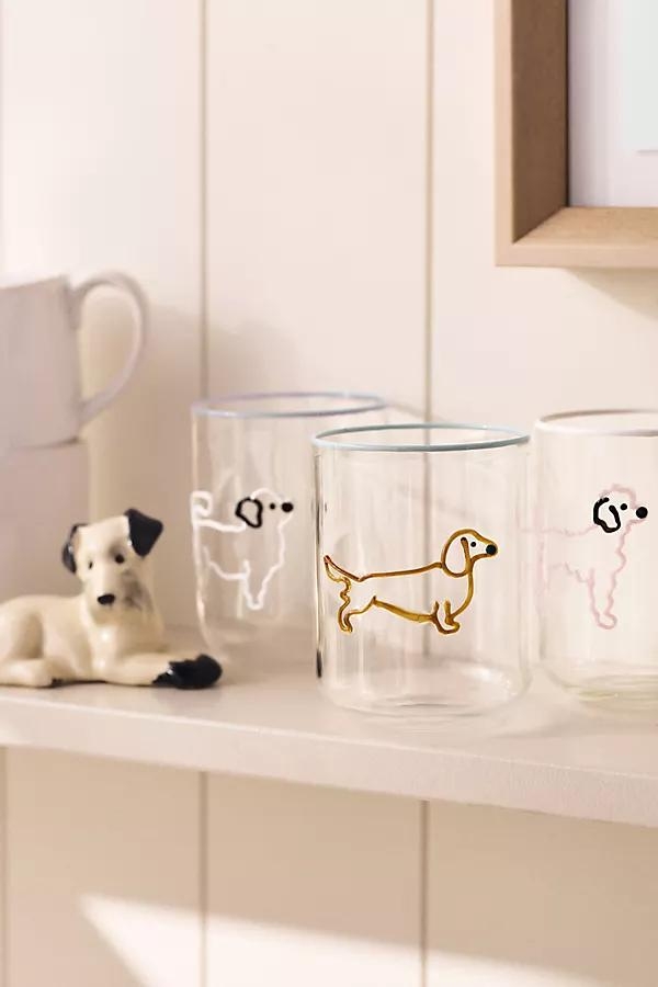 The Love Notes Icon Juice Glass: Dog Edition - Image 0
