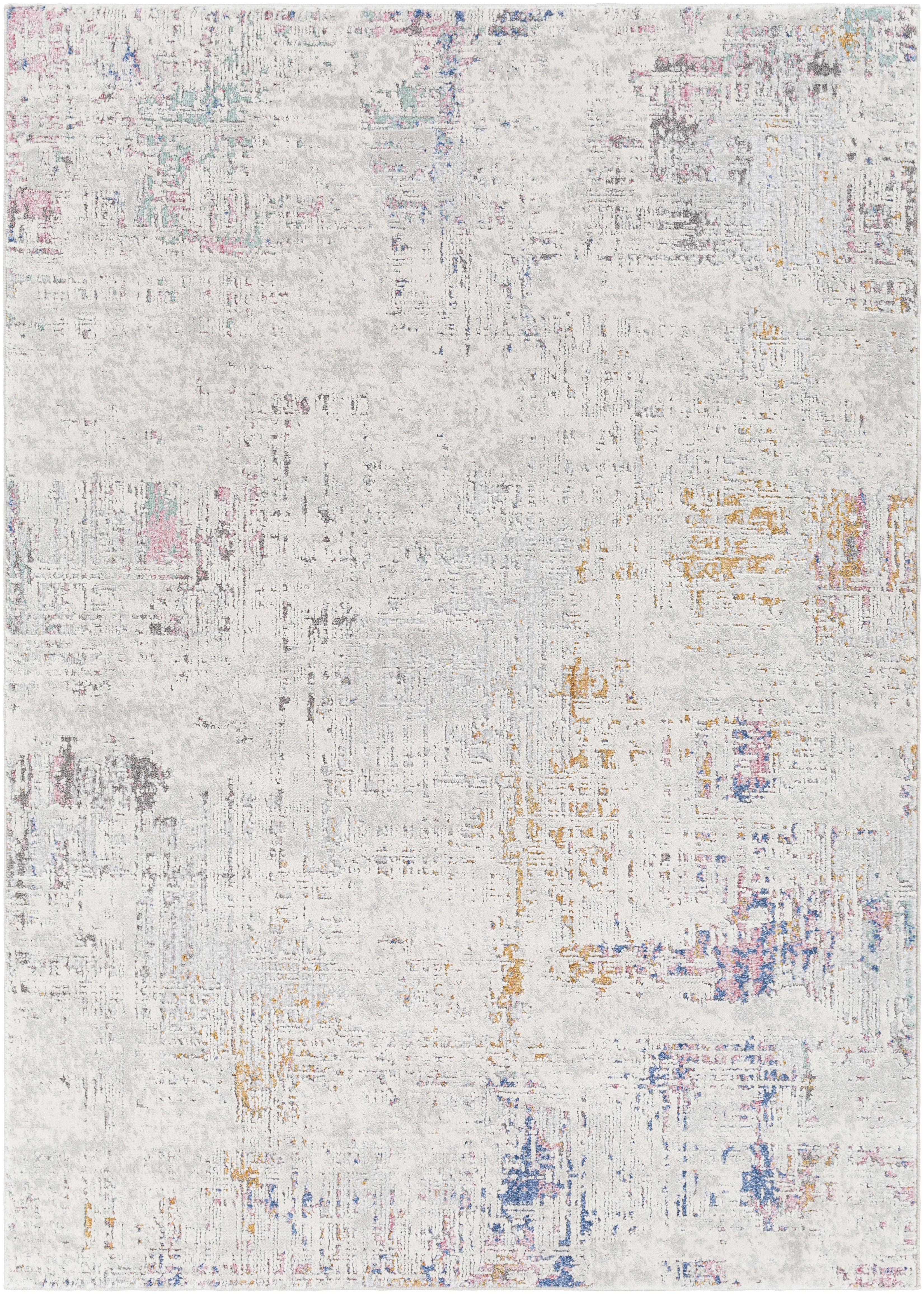 Lagos Blue Indoor 8'10" x 12' Machine Woven Rug - Image 0