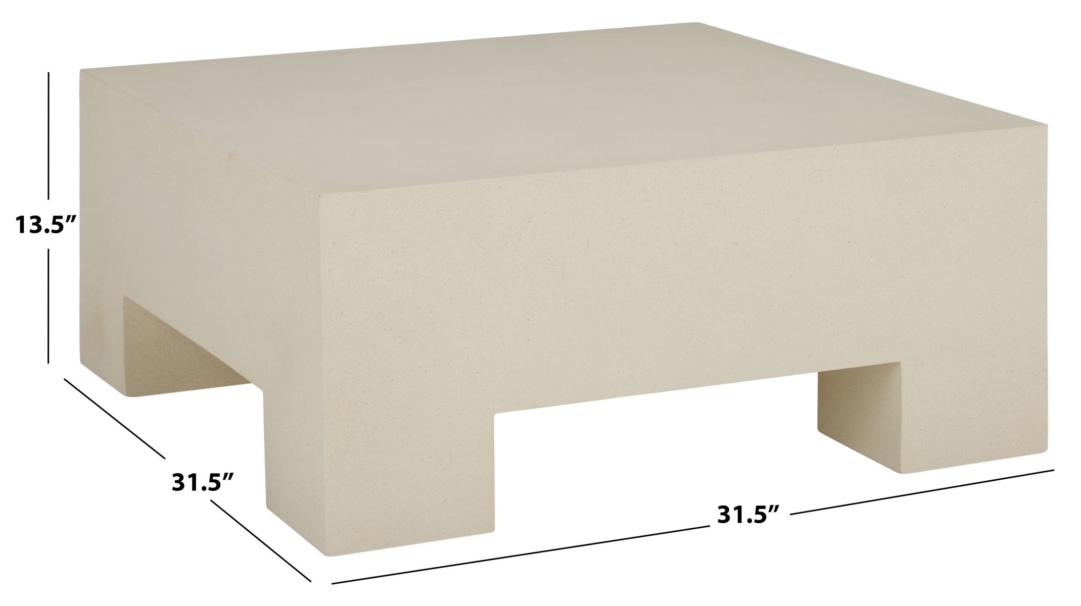Aillard Coffee Table - White - Image 6