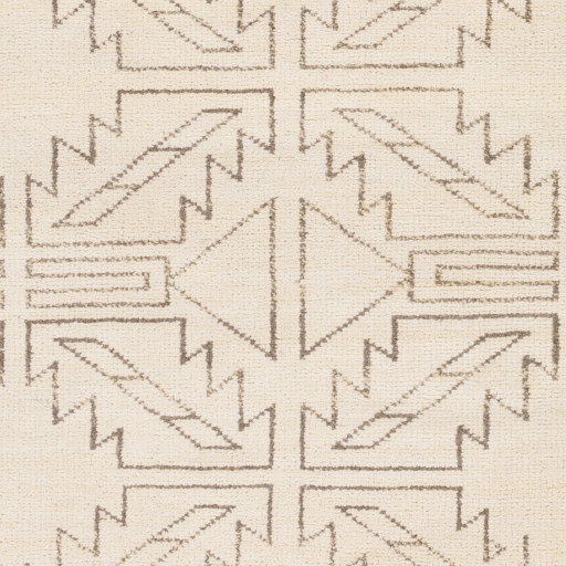 Pueblo Beige Indoor 2' x 3' Handmade Rug - Image 3